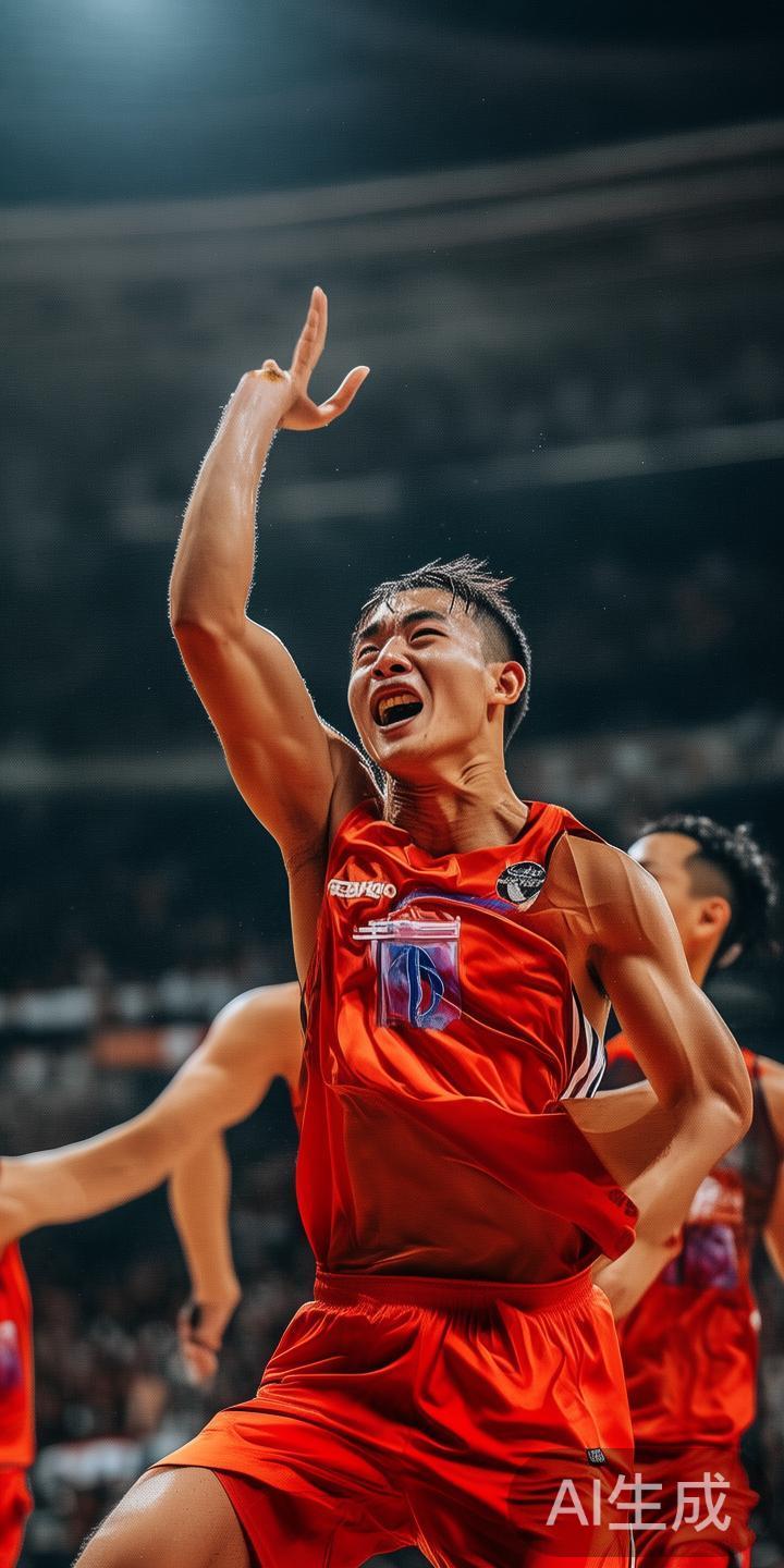 运动员在场上的展现不仅仅是技巧的比拼，更是情感的释